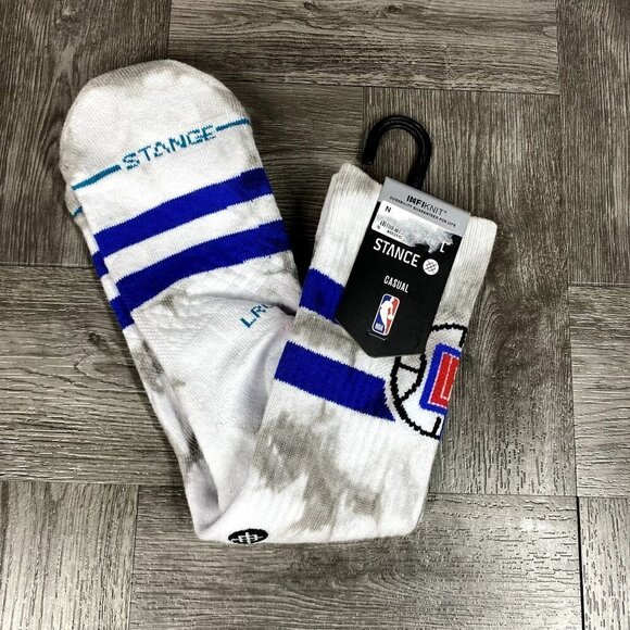 Stance Los Angeles Clippers Dyed Socks Men size L - Picture 3 of 4